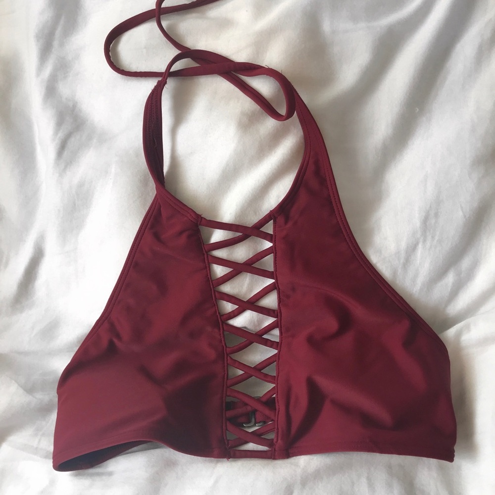 High Neck Bikini Top - Hollister